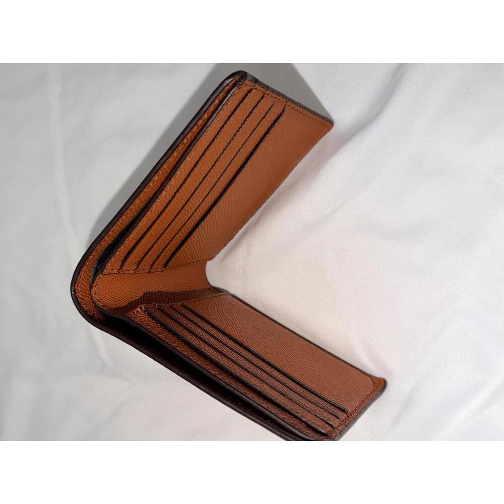 Coach 3-IN-1 Wallet in Crossgrain Leather **NO INSERT** - Picture 6 of 9